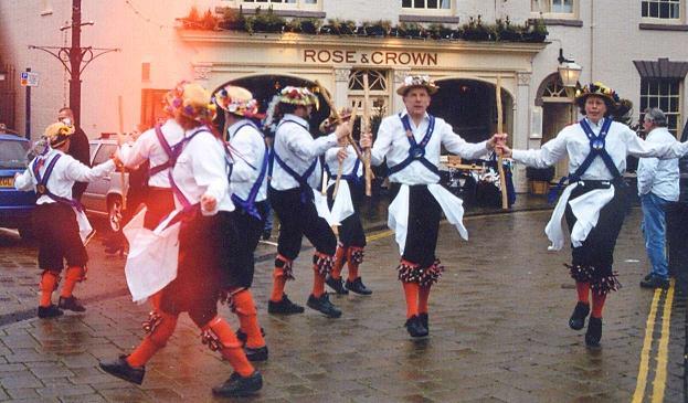 A damp and chilly Warwick marketplace, December 8th 2002