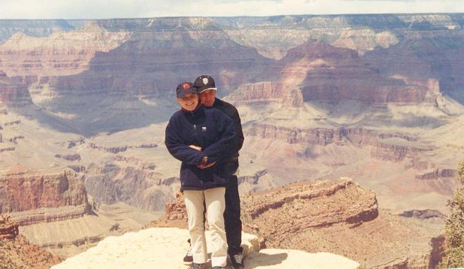 Claire and Bill get close to the edge..