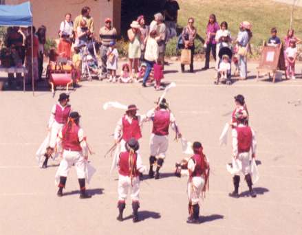 Aerial view of the BerkMos in action