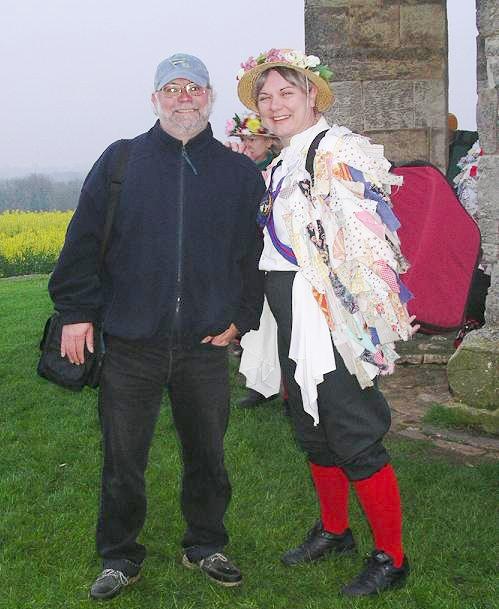 Thanks to Doug Freeman for this pic of us at Chesterton Windmill.