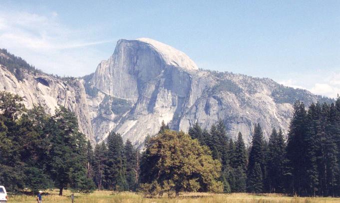 A better view of Half Dome