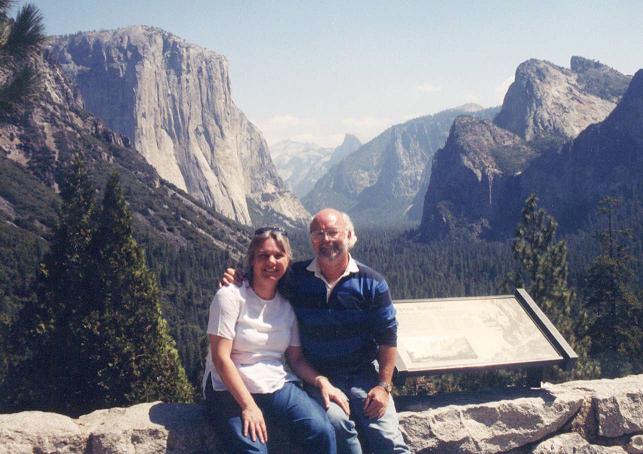 Us at Inspiration Point, at the head of the valley